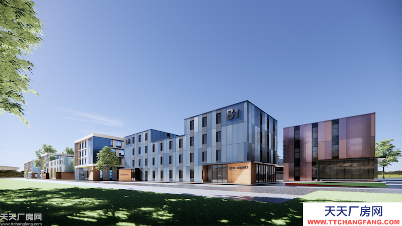 重慶沙坪壩新政府附近央企品牌德系花園產業園區