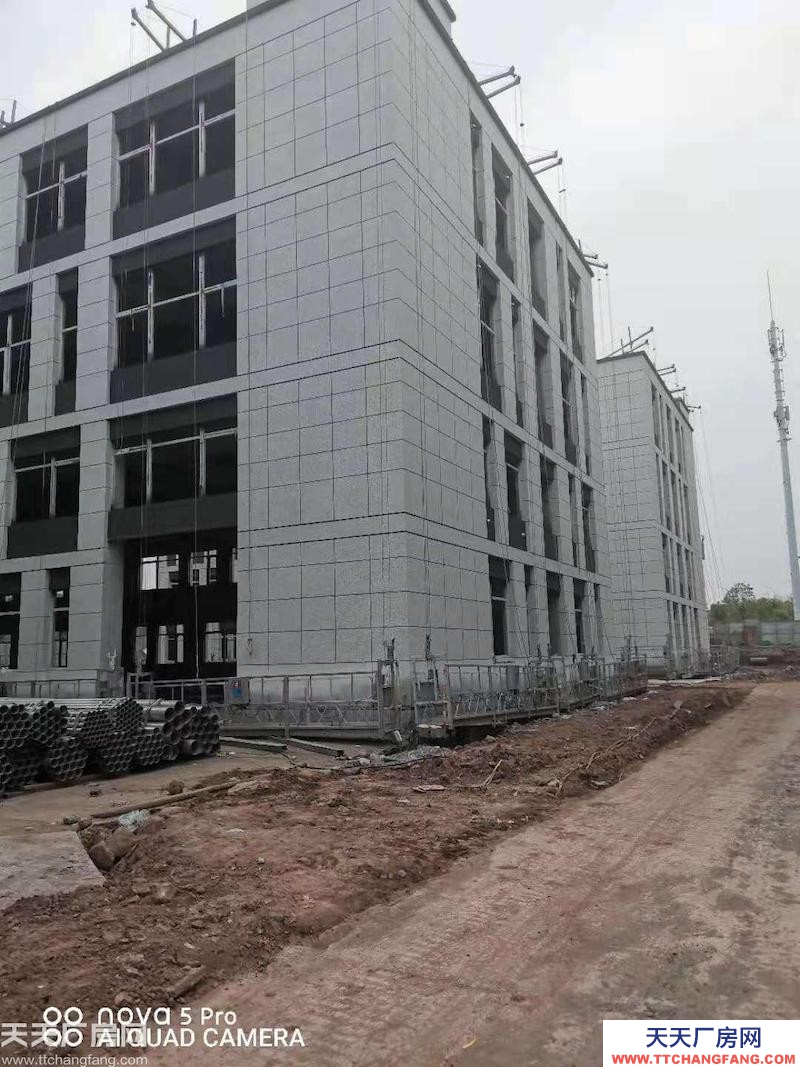 重慶渝北 渝北前沿科技城1500㎡ 廠房出售層高7.2米 獨院 有蒸汽 有燃氣 可環評