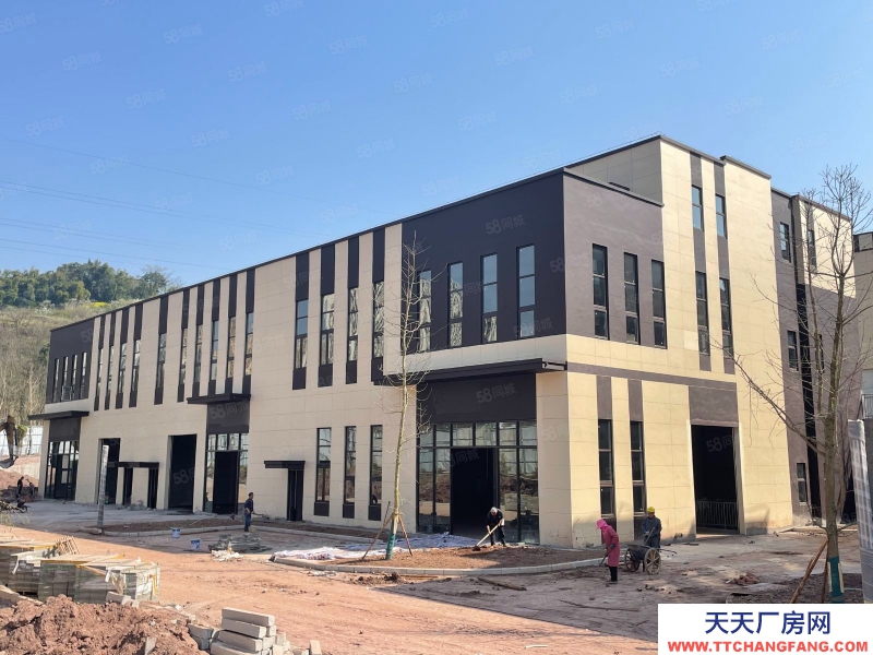 (出售) 獨棟廠房出售,雙一層框架廠房,首層7.8米,二層研發(fā)組裝辦公