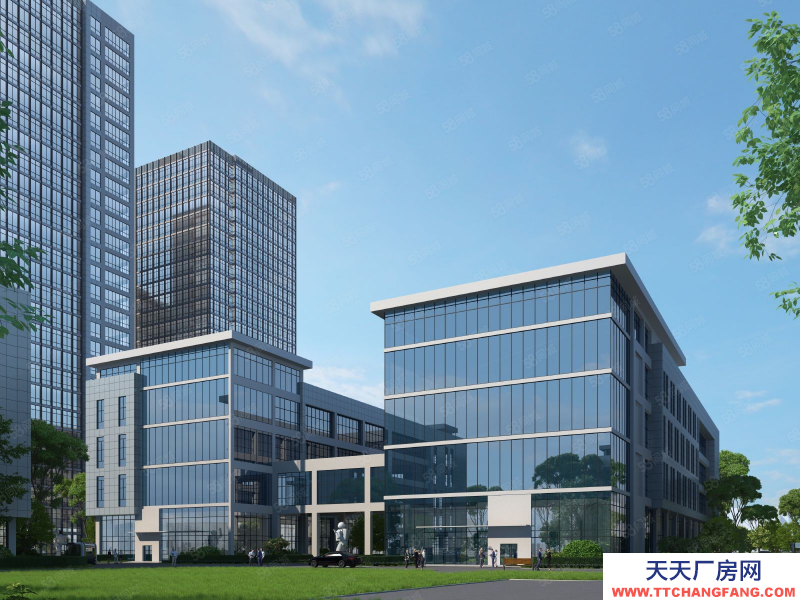 東廣人工智能谷，成華區三環邊龍潭功能區國資標準化廠房出租
