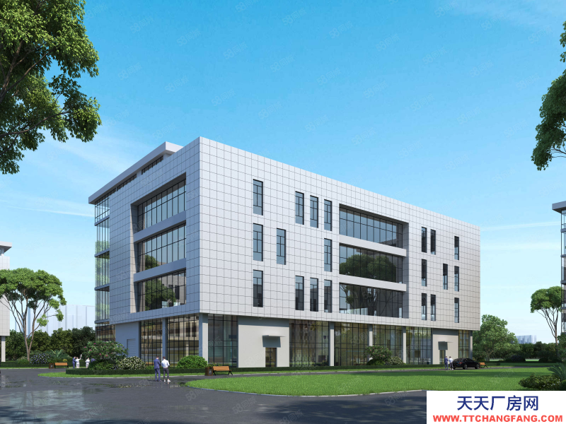 東廣人工智能谷，成華區三環邊龍潭功能區國資標準化廠房出租