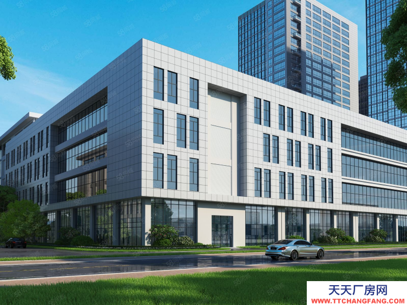 東廣人工智能谷，成華區三環邊龍潭功能區國資標準化廠房出租