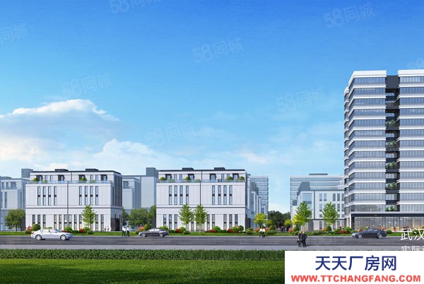 武漢江漢(出售) （精選）經開沌口地鐵高架口 獨棟廠房寫字樓 配套齊全