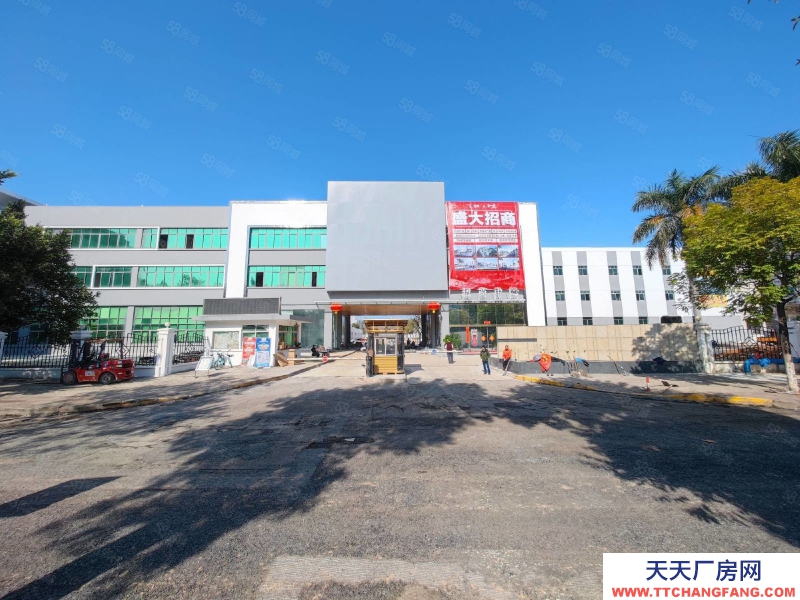 (出租) 番禺近南站園區(qū)80000方園區(qū)空地大可進(jìn)大拖頭租金2字開頭