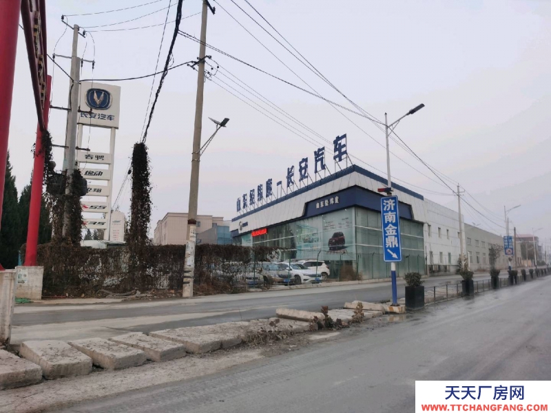 濟南槐蔭經十西路，濟西二手車市場邊上