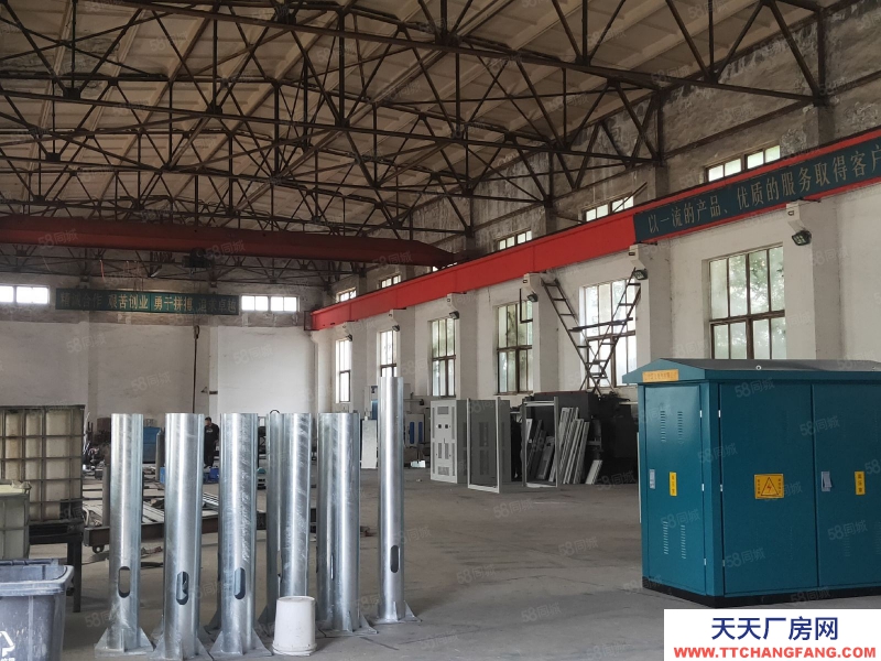 出租陵園街廠房2600平，獨門獨院，吊車10噸，可進大車