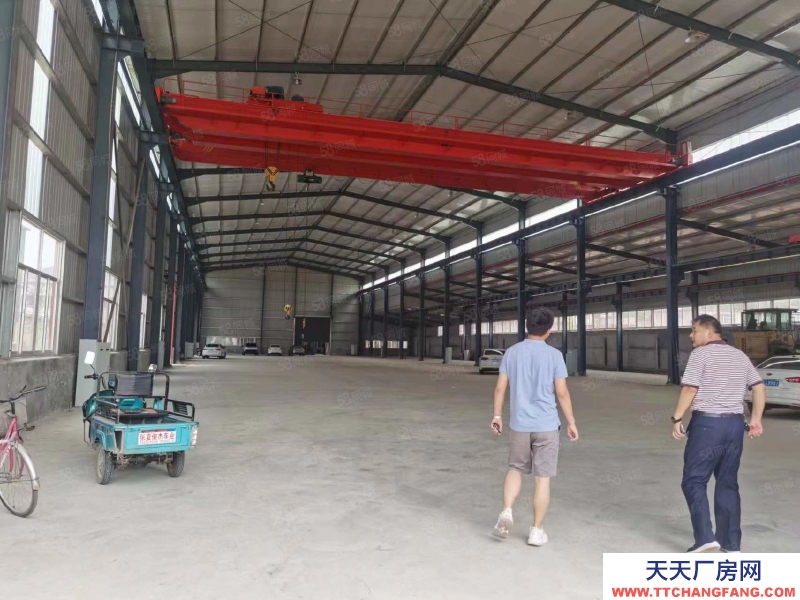 濟南長清崮山獨門獨院鋼結構廠房（帶25噸航吊）