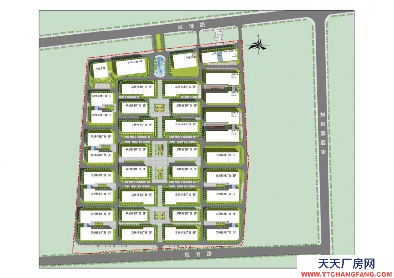 石家莊 深澤 5600平米廠房出售，產(chǎn)業(yè)園區(qū)