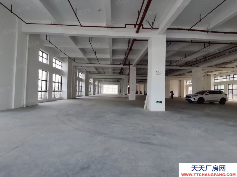 (出租) 廣州南沙一手房東全新廠房出租，證件齊全，空地面積大近國道大小分租