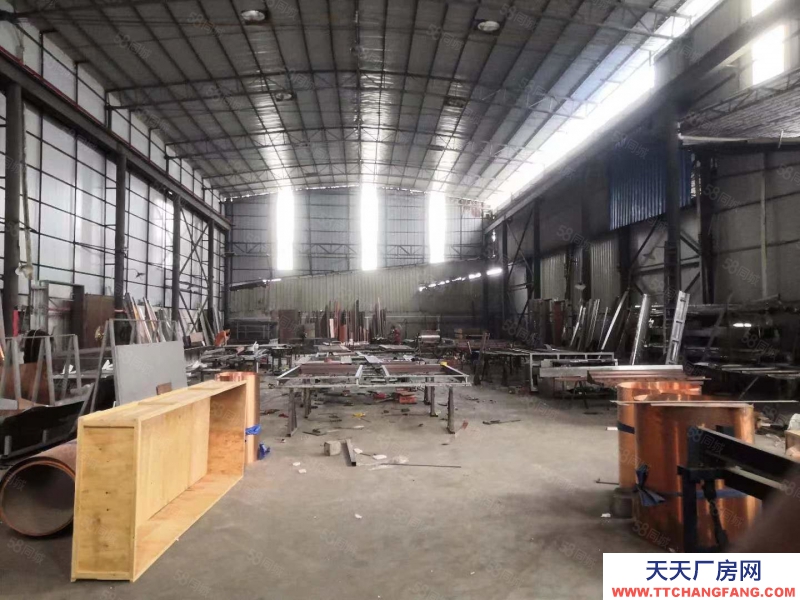 (出租)廣州 南沙欖核一線主干道旁獨(dú)院單一層1200方實(shí)際面積出租現(xiàn)成天車