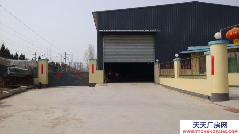 濟南繞城二環高速董家站旁1450平600平鋼結構廠房低價出租