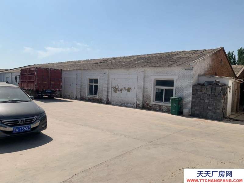 石家莊 辛集 1000平倉庫辦公區域，院子一應俱全