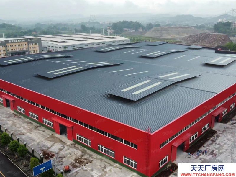 重慶長壽新市工業園廠房出租(2.6萬和1.6萬可分租)