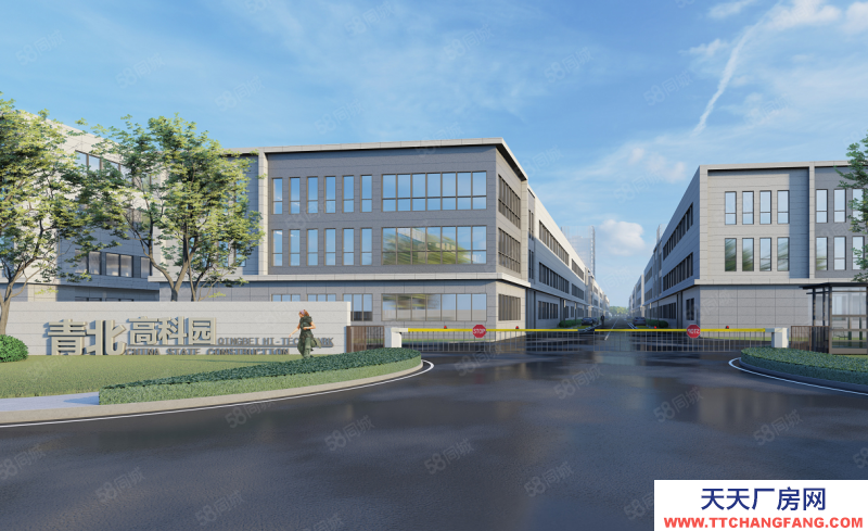 青島市北萊西青北高科園廠房,2900元,8.1層高,有證,低首付