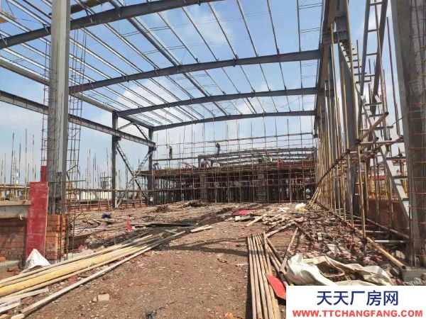 南京六合區(qū)廠房 首層10米 帶牛腿 可架設(shè)行車 可定制 歡迎咨詢