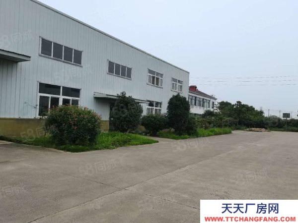 南京市六合化工園占地23.5畝單層廠房4000多平米兩證齊全