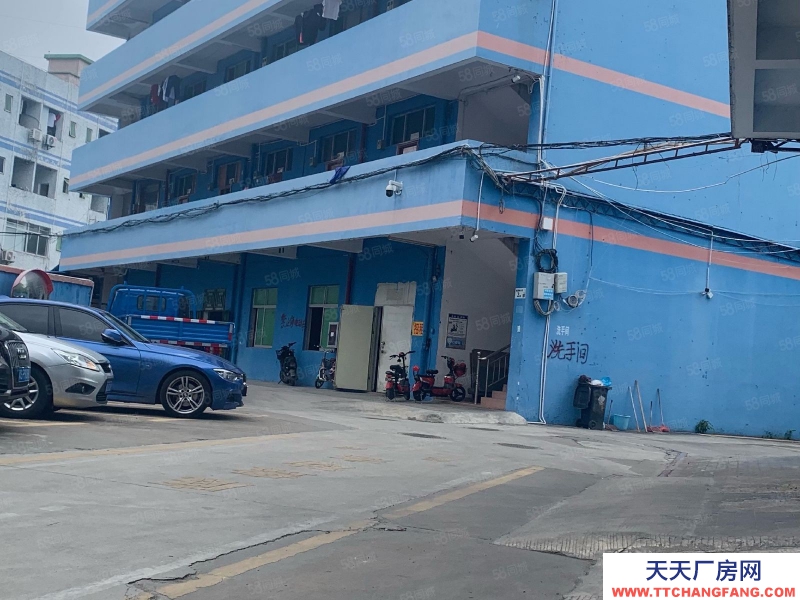 (出租) 深圳福田車(chē)公廟原房東紅本650平廠房倉(cāng)庫(kù)出租 可分租