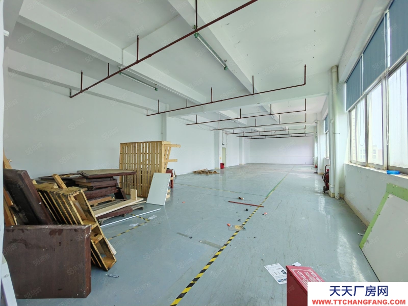 (出租) 深圳南山現(xiàn)成裝修可分租200平西麗陽光工業(yè)園樓上500平標準廠房出租