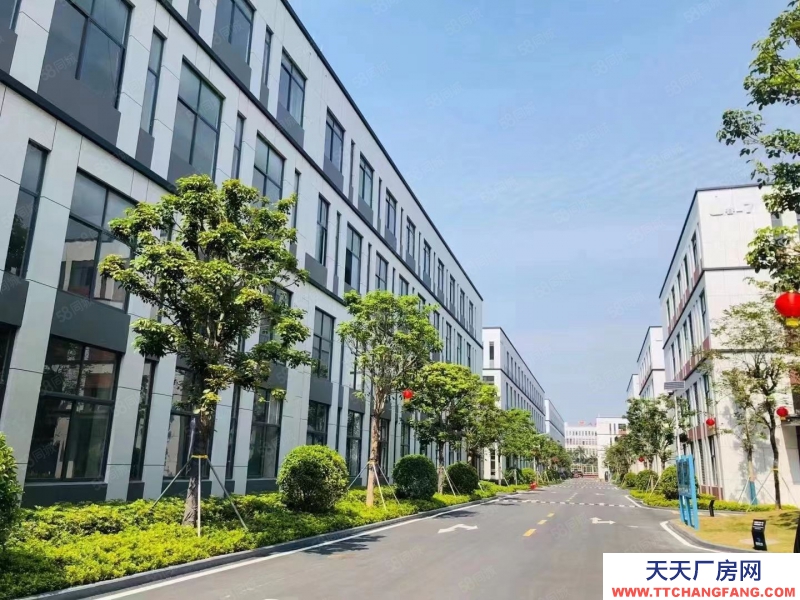 (出售) 深圳龍崗廠房!一二層50年紅本國有，7米高可進大貨車，花園式園區