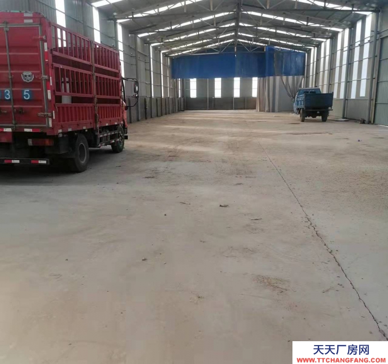 石家莊 新樂(lè) 水泥彩鋼廠房6米高，有水電可走大車(chē)。