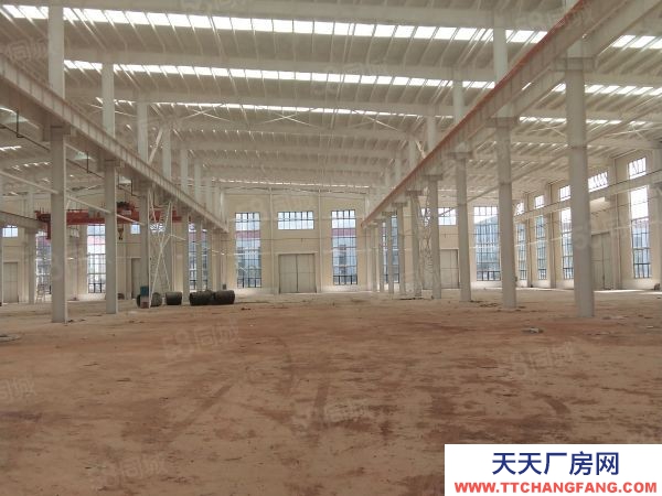 長沙市望城區(qū) 獨門獨院芙蓉北路湘陰全新鋼結(jié)構(gòu)廠房13000平方帶多部行吊