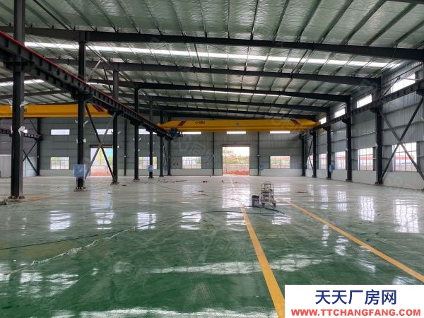 長沙市寧鄉區 高新區5000帶行車鋼構廠房出租可進掛車