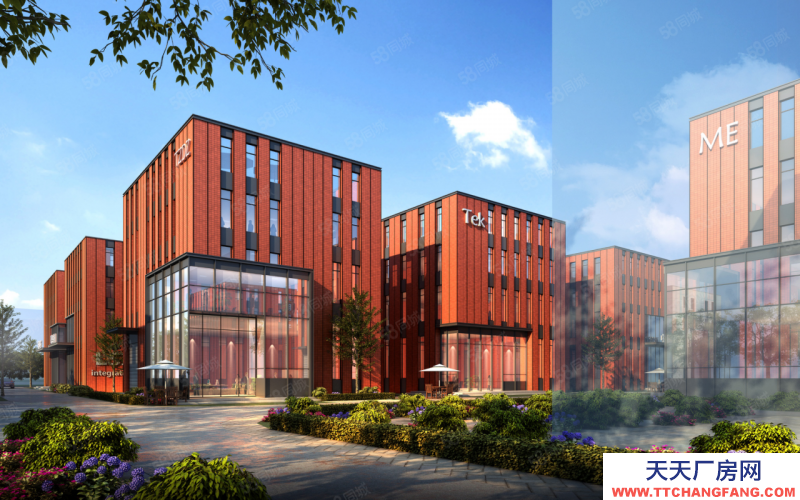 保定 高碑店 租售獨棟辦公樓廠房 配套設備齊全 交通方便高速口高鐵旁