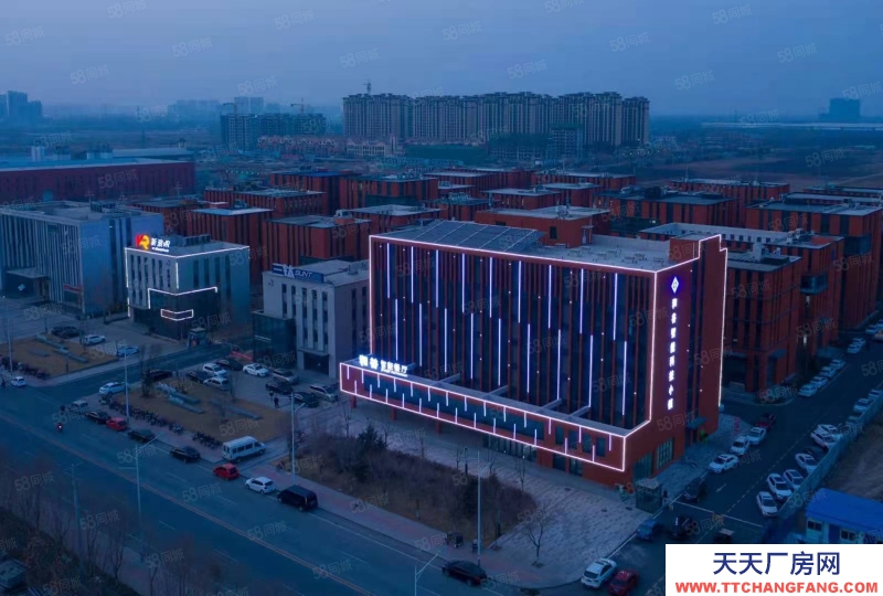 保定 高碑店成熟產業園區獨棟廠房 緊鄰G4京港澳高速有環評 安生產