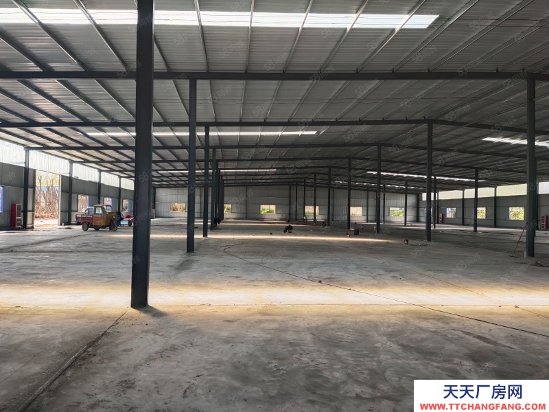 (出租) 合肥長豐崗集工業園1050平方單層鋼結構一樓倉庫