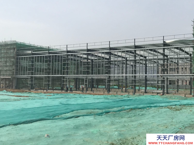 保定 淶水 正規(guī)工業(yè)園輕鋼廠房 12米挑高可環(huán)評(píng)注冊(cè)生產(chǎn)組裝