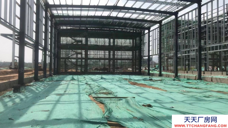 保定 淶水 正規(guī)工業(yè)園輕鋼廠房 12米挑高可環(huán)評(píng)注冊(cè)生產(chǎn)組裝