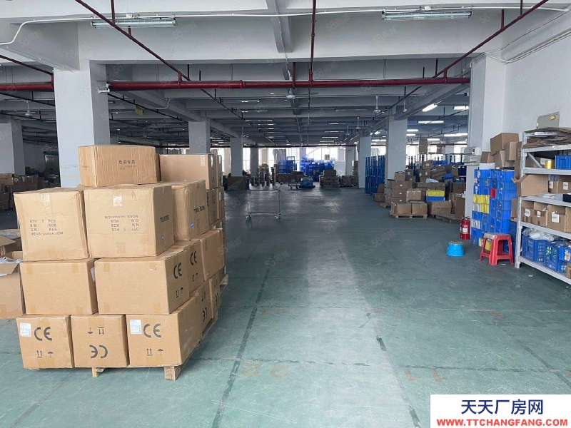 (出租) 東莞鳳崗雁田2000平方米電商倉庫出租)超大空地周轉帶卸貨平臺