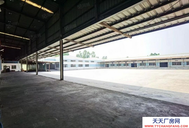 (出租) 東莞高埗鎮獨院單一層高臺物流倉22600平 帶卸貨平臺可分租