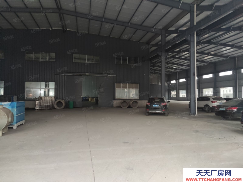 寧波海曙(出租) 集士港全一樓1800平廠房出租！門口雨棚免費可進9米6車