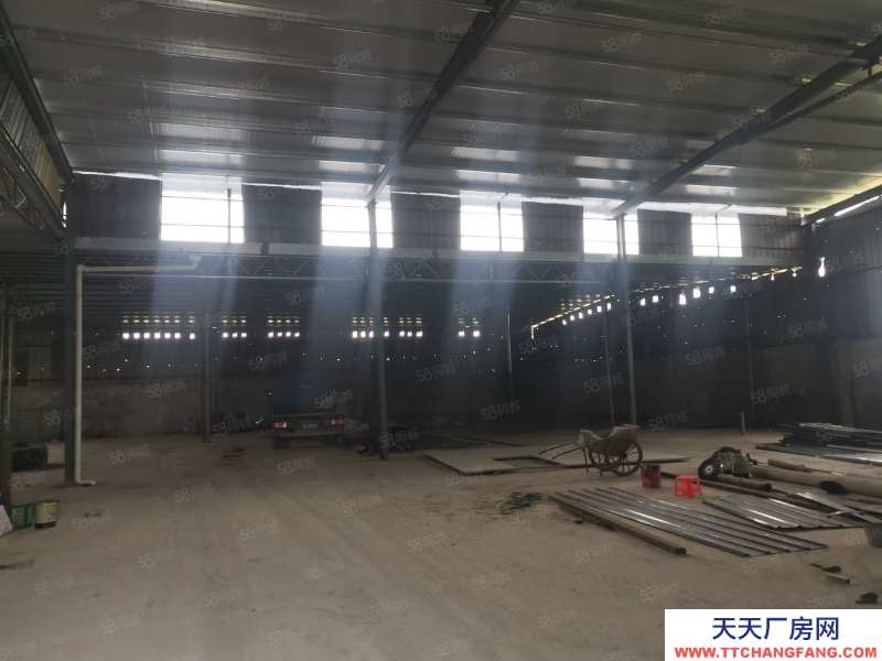 寧波海曙(出租) 集士港全一樓1800平廠房出租！門口雨棚免費可進9米6車