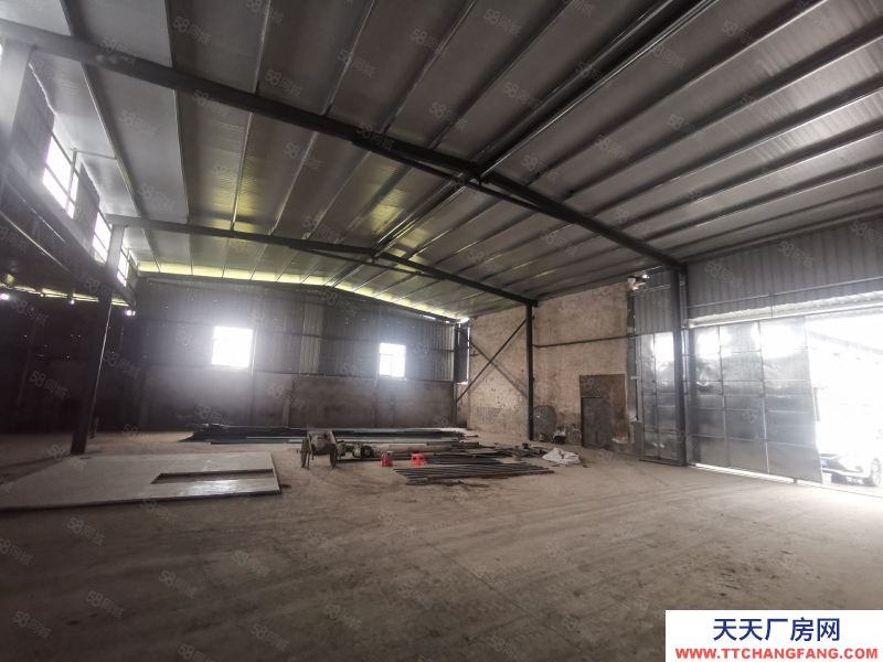 寧波海曙(出租) 集士港全一樓1800平廠房出租！門口雨棚免費可進9米6車