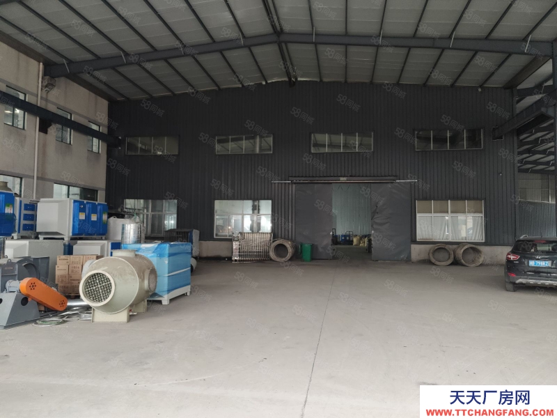 寧波海曙(出租) 集士港全一樓1800平廠房出租！門口雨棚免費可進9米6車