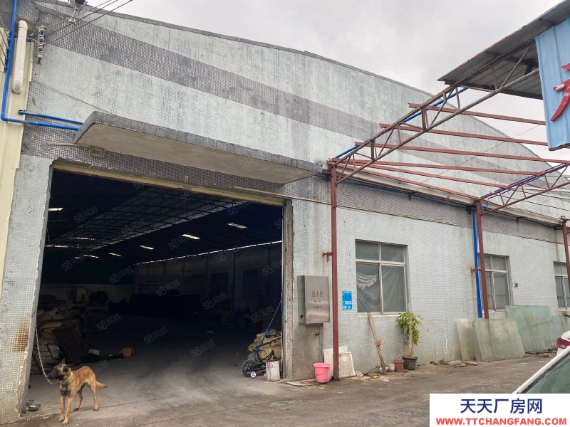 (出租) 廣州花都赤坭鎮磚墻到頂單一層2220方廠房倉庫出租可進17米大車