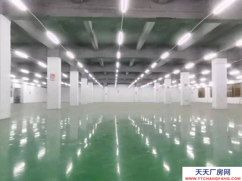 (出租) 廣州花都花山鎮三東大道附近工業園區廠房二樓1800平方出租，電梯3噸