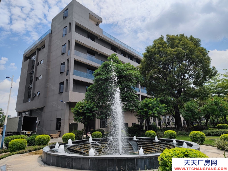 (出租) 廣州番禺獨(dú)院5600方花園式精裝修廠房，形象好