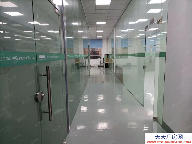 (出租) 廣州增城沙村地鐵后面標準廠房4樓出租可分租可辦環評證件齊全