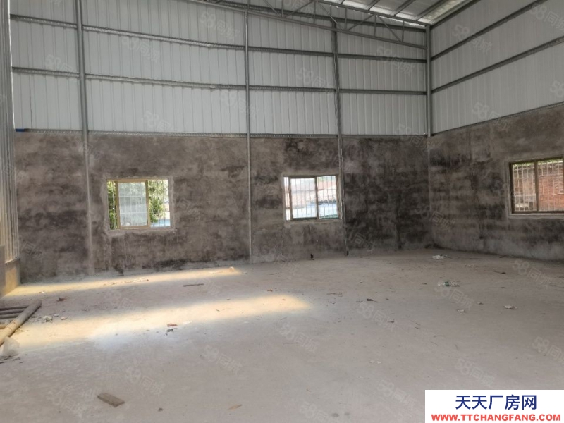 (出租) 佛山明城工業(yè)區(qū)鐵皮廠房1375平方低價出租可做小污染行業(yè)