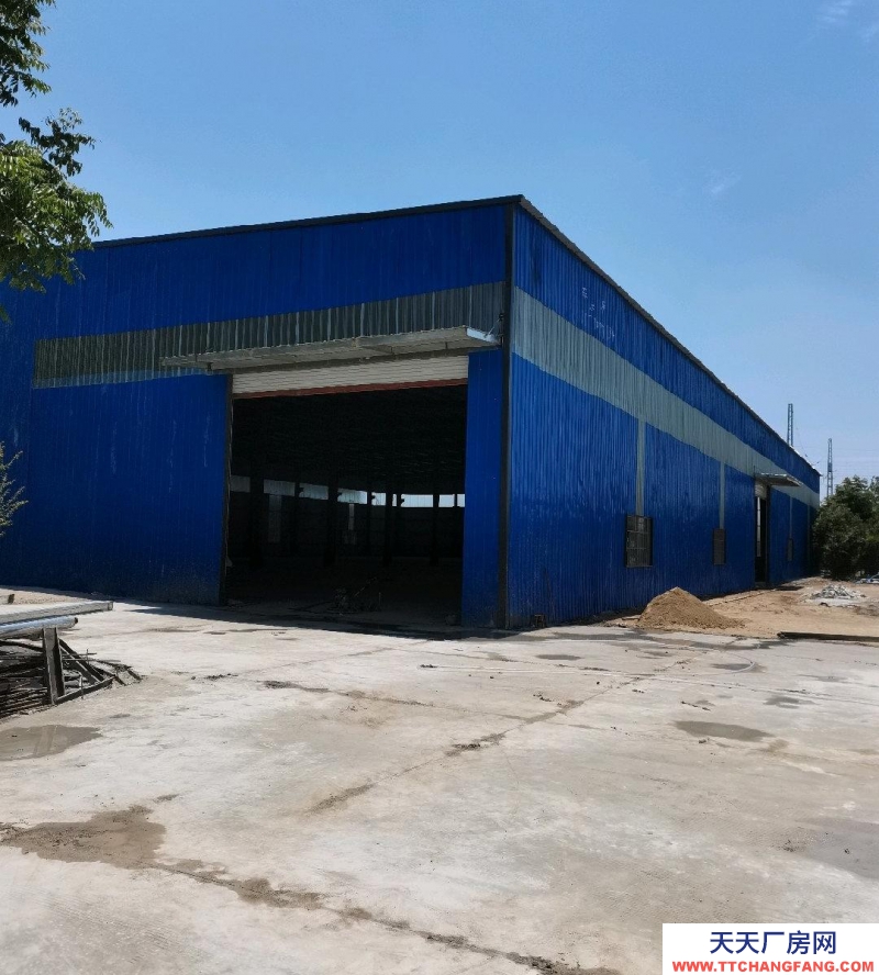 (出租)阜陽潁東 25畝地獨(dú)院5000㎡鋼結(jié)構(gòu)廠房疫情生意難做便宜出租