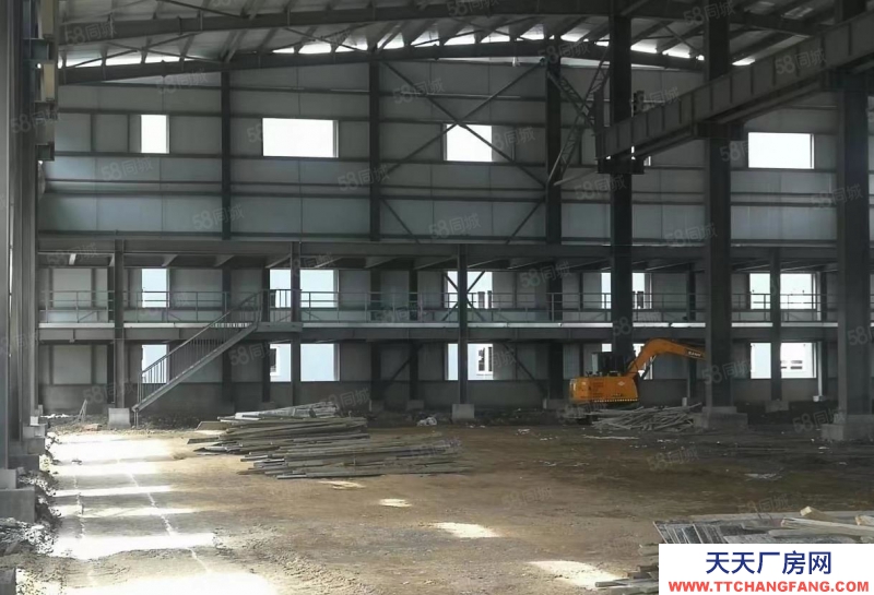 唐山 路北 全新輕鋼火車頭廠房出售 內(nèi)有辦公區(qū)域 有產(chǎn)權(quán)