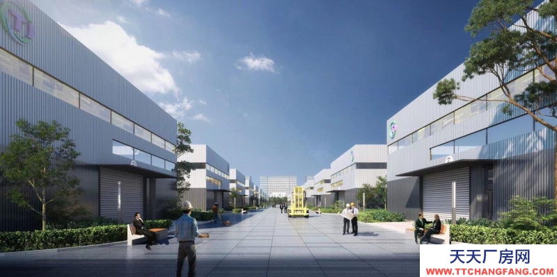 (出租) 【層高9.8 2100-6000㎡標準化廠房】有辦公