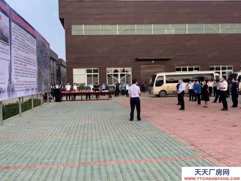 唐山 古治  全新標準鋼結構廠房，層高13米