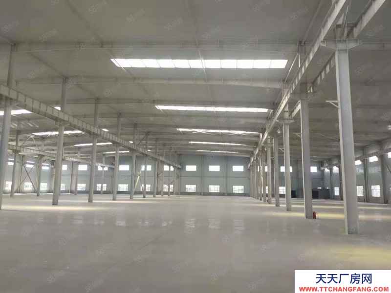 (出租) 天津津南廠房挑高13米配有天車,辦公食宿配套齊全,適合金屬鋼構等行業