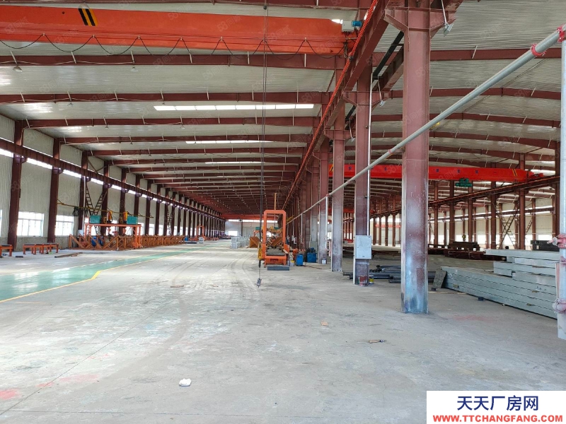 (出租)天津靜海 獨門獨院46畝 辦公食堂齊全 所有手續齊全 帶天車