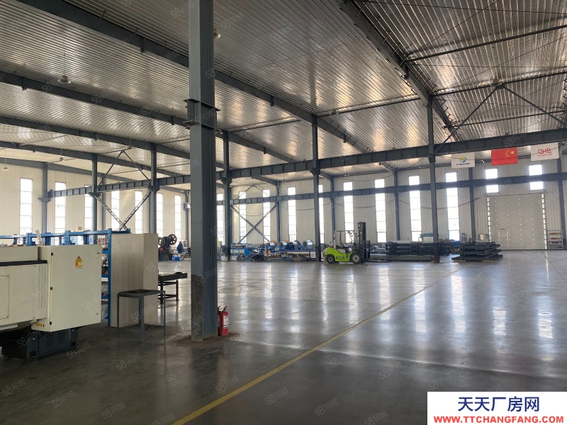 唐山 玉田 金剛砂地面 配5噸天車 獨門獨院 可噴漆焊接注塑印刷