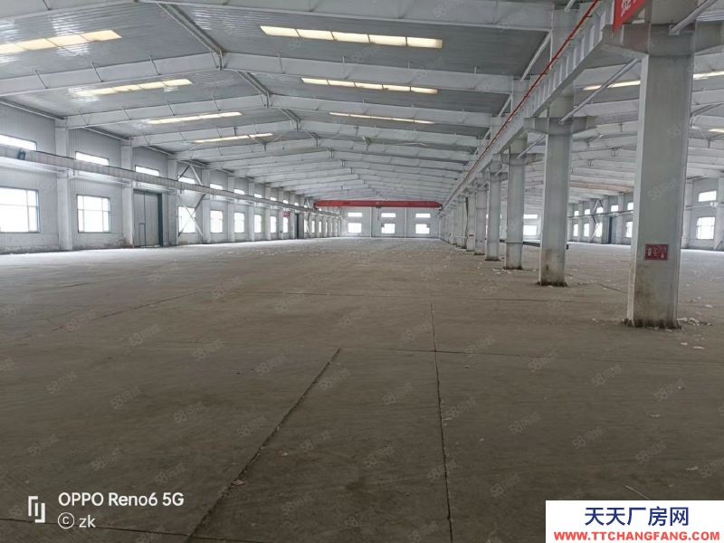 廊坊 固安 工業區標準廠房8000平,金剛砂地面,可分租,大車不限行
